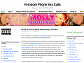 Femdom Phone Sex Calls — Empress Molly 800-356-6169